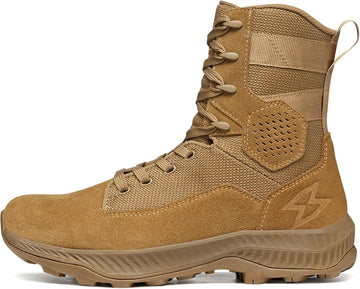 Military Air Force T8 Falcon Suede Leather Lightweight Tactical Boots
